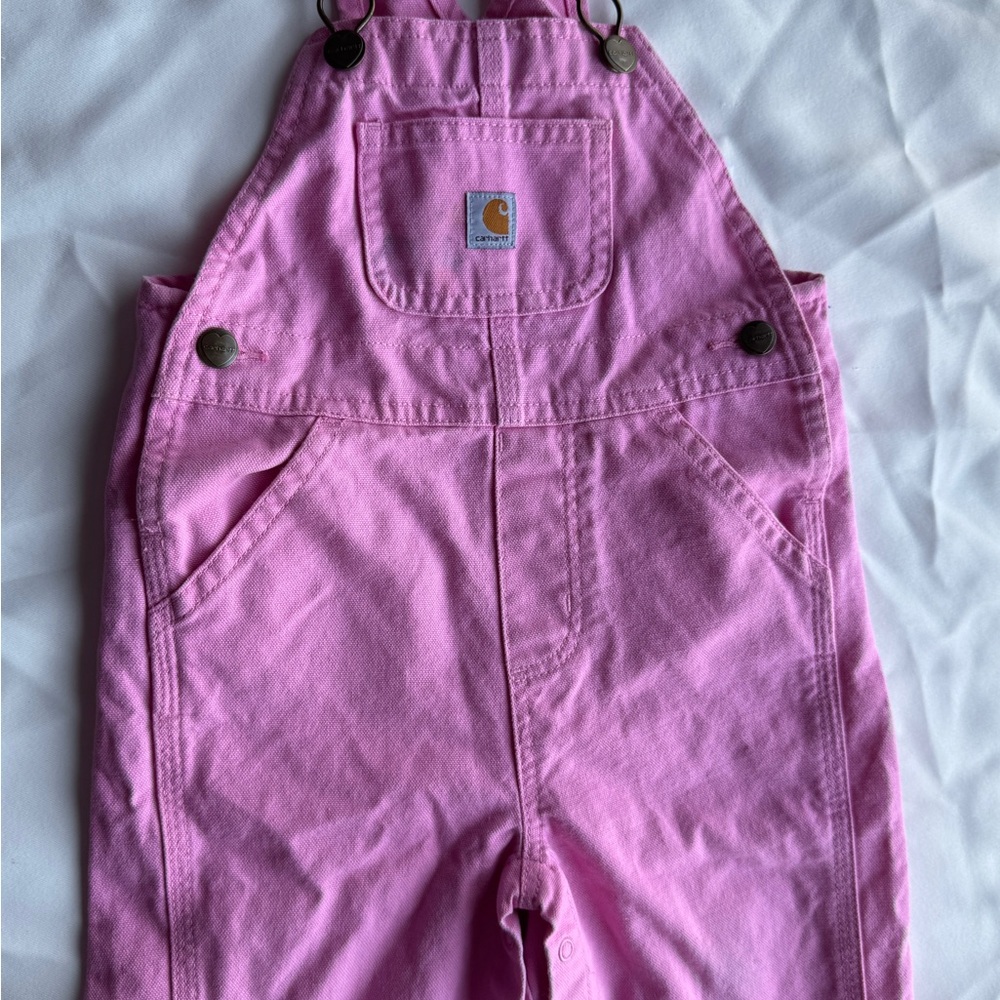 Carhartt Kids Pink Overalls